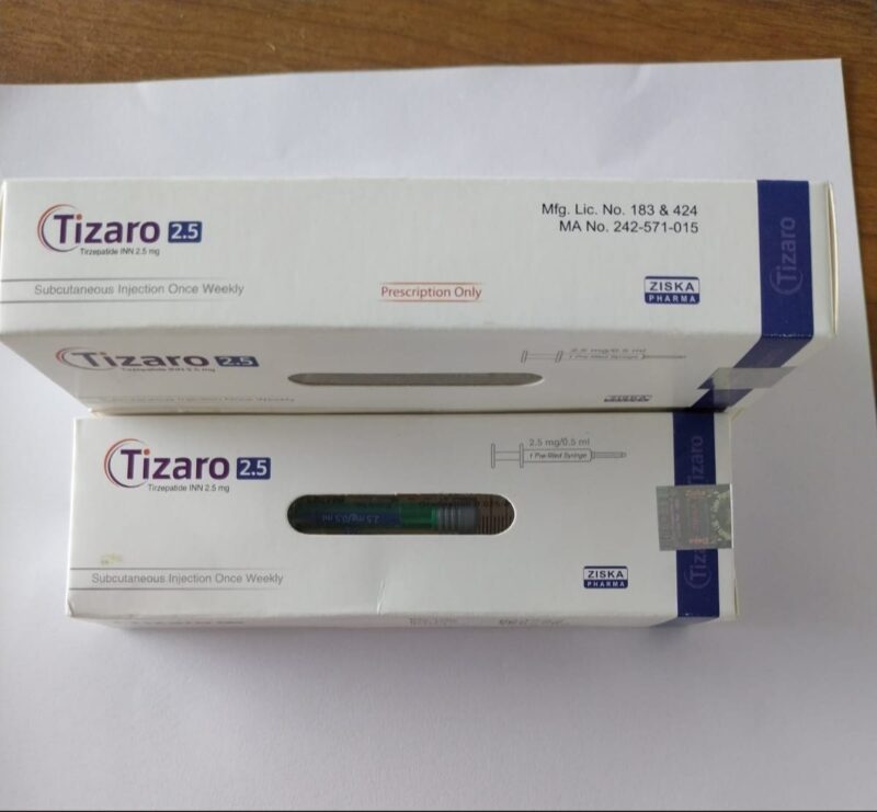 Tizaro (tirepatide) 2.5mg / vial
