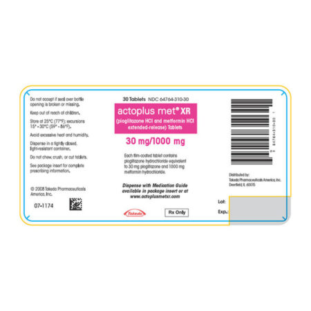 Actoplus Met 500mg