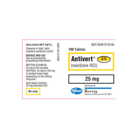 Antivert 25mg