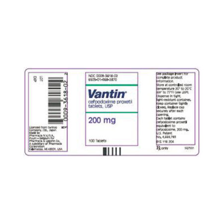 Vantin 100mg